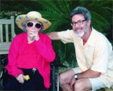 Dr. Ramsdell with Lady Bird Johnson